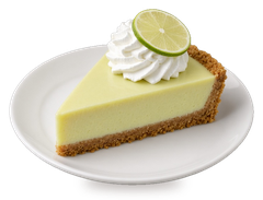 Tarte au citron vert Key lime
